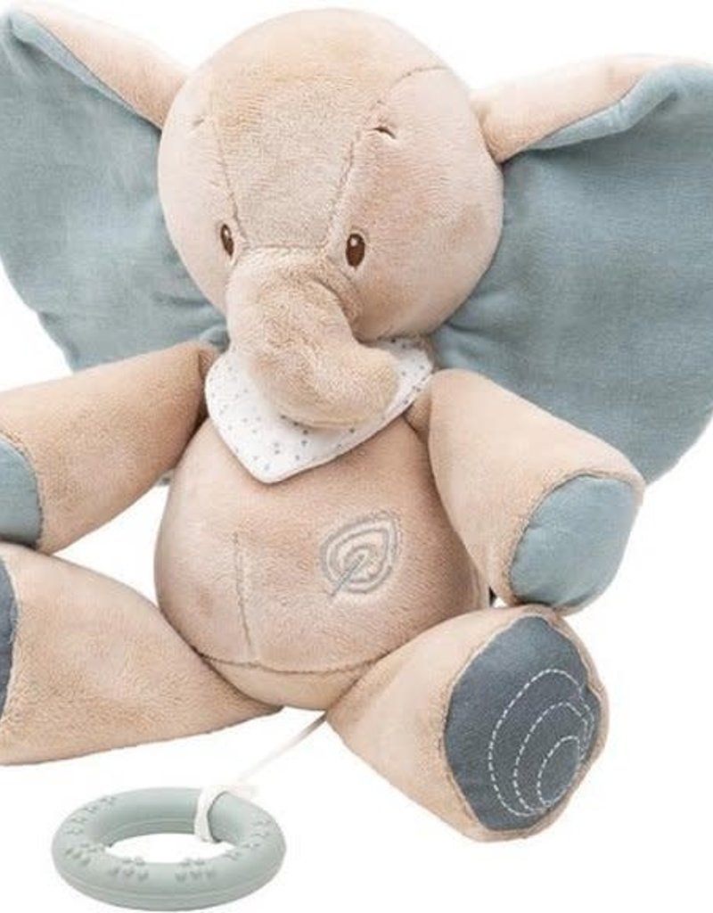 Nattou Muziek Knuffel Olifant Axel en Luna 30cm