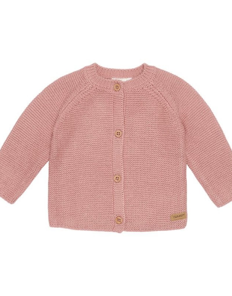 Little Dutch Gebreid vestje Vintage Pink