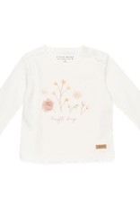 Little Dutch Shirt lange mouw Flowers White