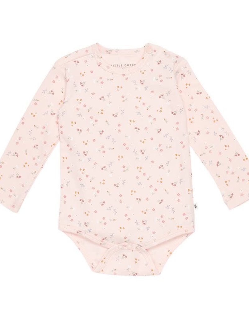 Little Dutch Romper lange mouw Little Pink Flowers