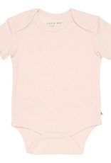 Little Dutch Romper korte mouw Rib Pink