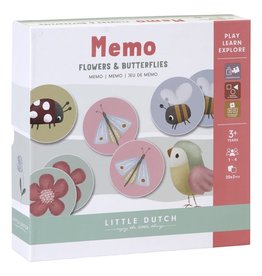 Little Dutch Memo Flowers & Butterflies