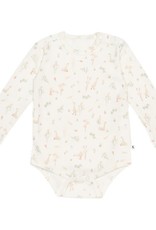 Little Dutch Romper lange mouw Little Goose White