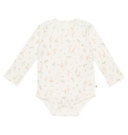 Little Dutch Romper lange mouw Little Goose White