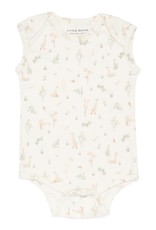 Little Dutch Romper mouwloos Little Goose White