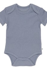 Little Dutch Romper korte mouw Rib Blue