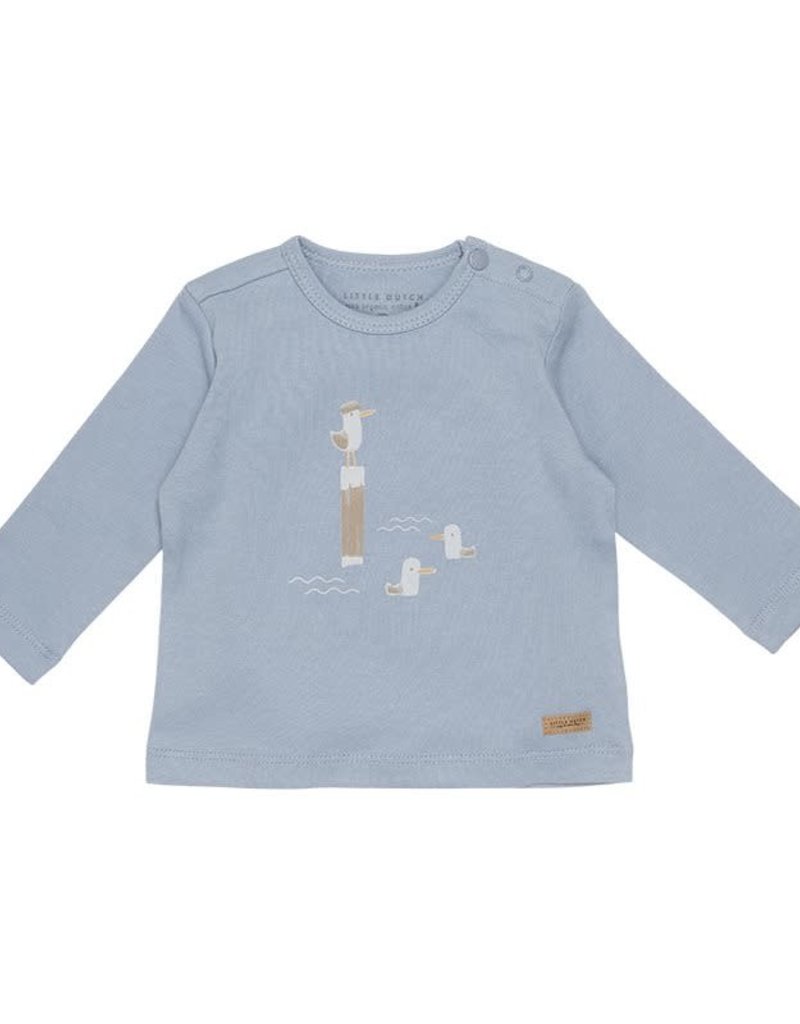 Little Dutch Shirt lange mouw Seagull Blue