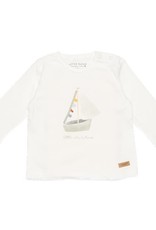 Little Dutch Shirt lange mouw Sailboat White Adventures