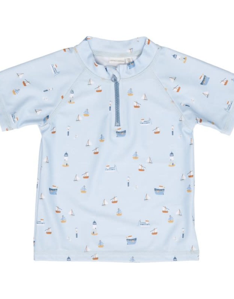 Little Dutch Zwem T-shirt Sailors Bay Blue