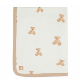 Jollein Couverture Berceau Jersey 75x100cm - Teddy Bear