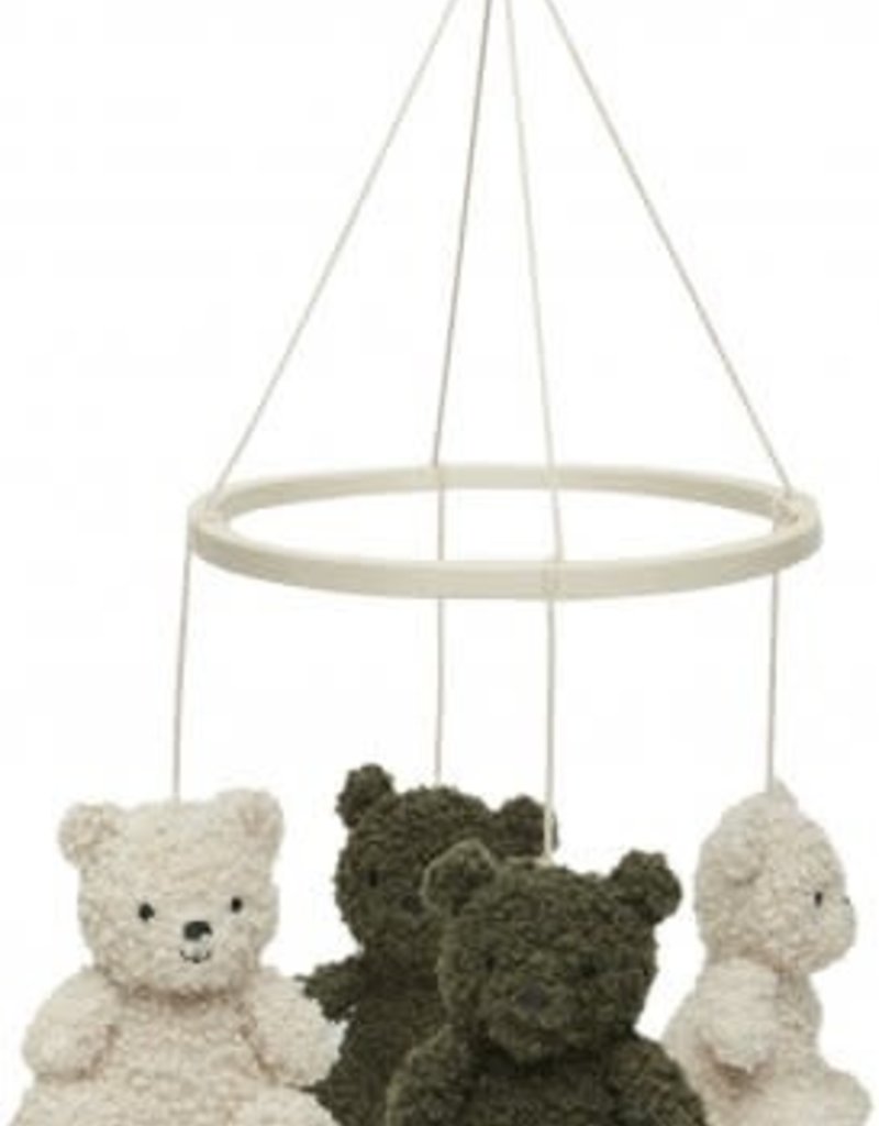 Jollein Baby Mobiel Teddy Bear - Leaf Green/Naturel