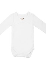 Timboo Babysuit Lange Mouwen Wit