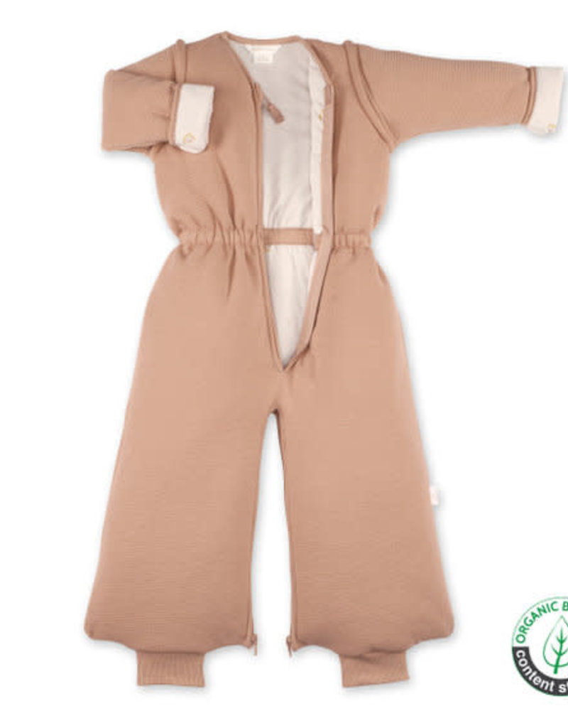 Bemini MAGIC BAG 9-24m natuurlijk beige pady waffle + jersey bio tog 2.5