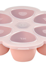 Béaba Multiportions silicone  - 6x150ml - Old pink
