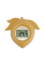 Konges Sløjd Silicone Badthermometer Lemon Honey Mustard