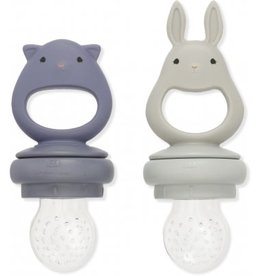 Konges Sløjd Silicone Fruit Feeding Pacifier Bunny