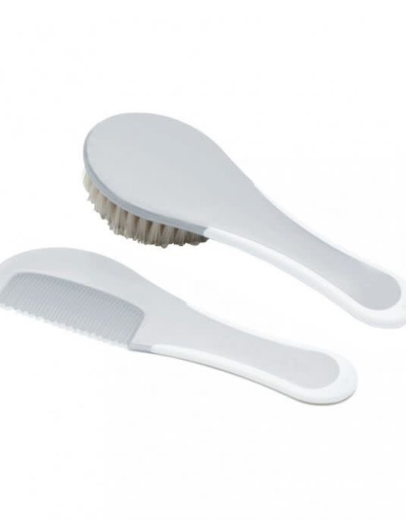 Bébé-jou Brush  & Comb Light Grey