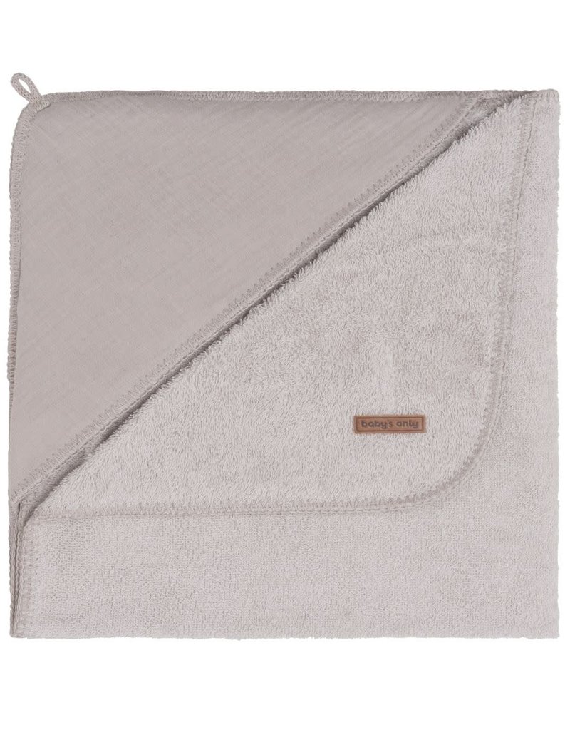 Baby's Only Badcape Breeze urban taupe - 75x85