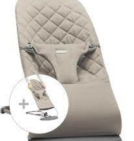 BabyBjörn EXTRA FABRIC SEAT FOR BOUNCER BLISS Sand grey  Cotton, Classic Quilt