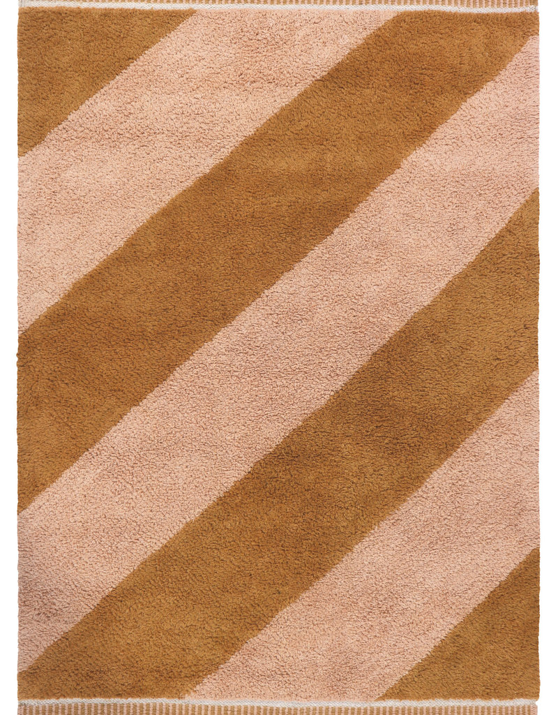 Tapis Petit Tim pink ocher