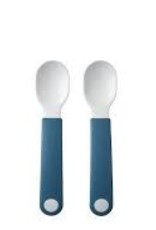 Mepal Oefenlepel Mepal Mio set van 2 - deep blue