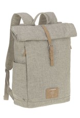 Lässig Gre Rolltop Backpack Diaper Bag, Grey Mélange