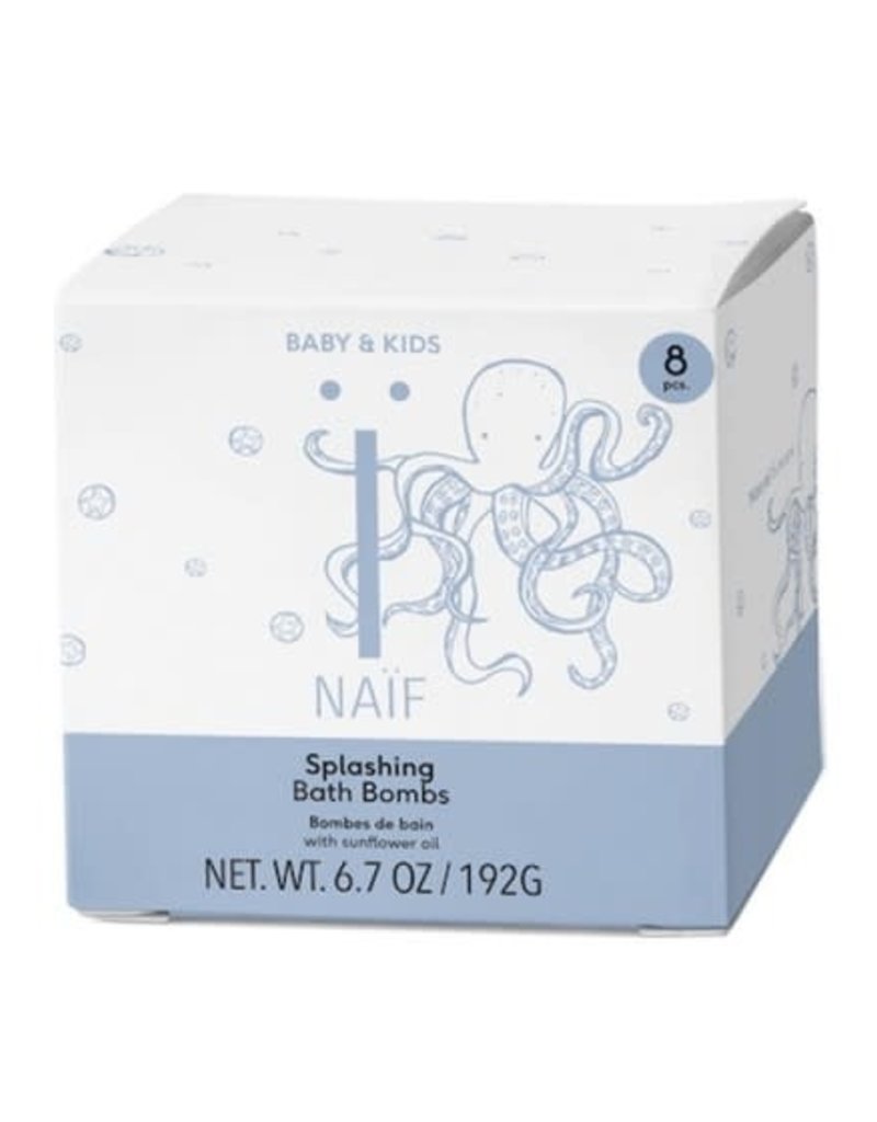 Naïf Comprimés effervescents  bain pour les enfants