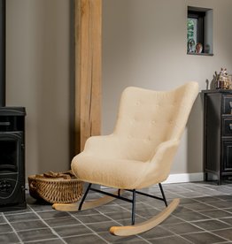 Aemely Rocking Chair Bouclette