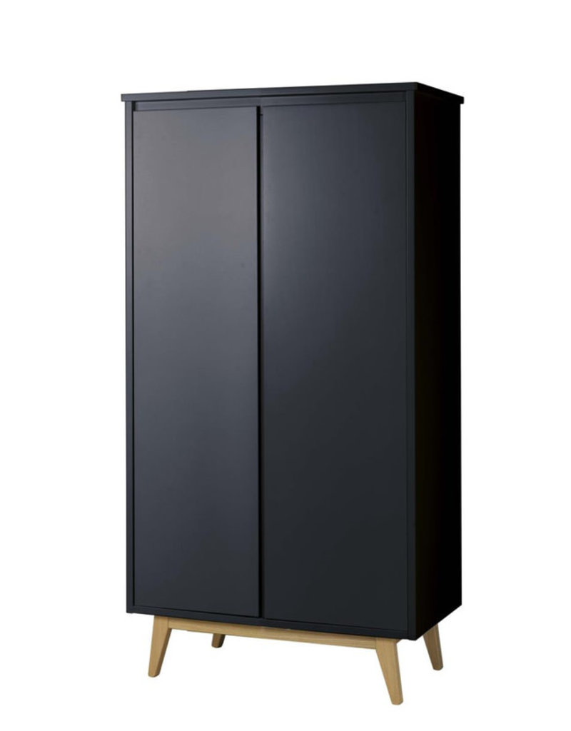 Pericles Kast 2 deuren - Pure Black