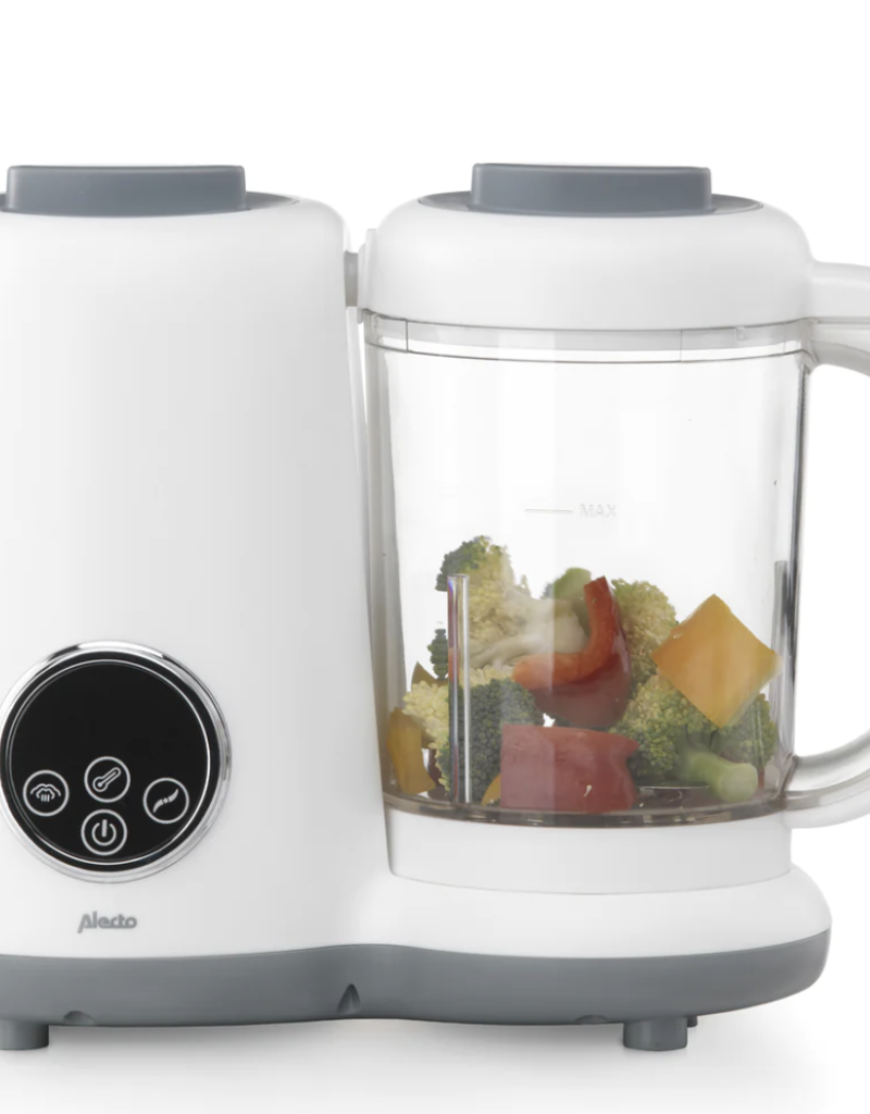 Alecto Baby BFP-66 - 5 in 1 gezonde babyvoeding foodprocessor , wit