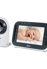 Alecto Baby DVM-143 - Babyfoon met camera en 4.3" kleurenscherm, wit/antraciet