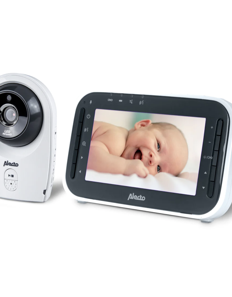 Alecto Baby DVM-143 Babyfoon met camera, 4.3" kleurenscherm en groothoeklens