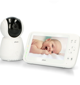 Alecto Baby DVM-275 - Babyfoon met camera en 5" kleurenscherm, wit