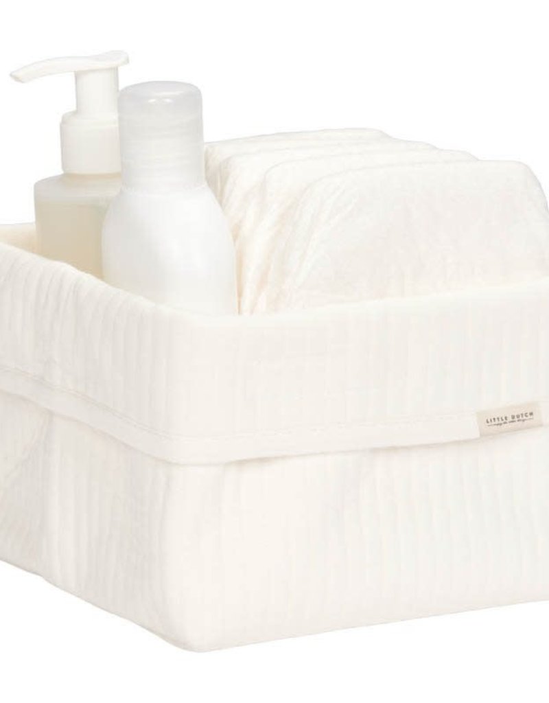 Little Dutch Panier de toilette petit Pure Soft White