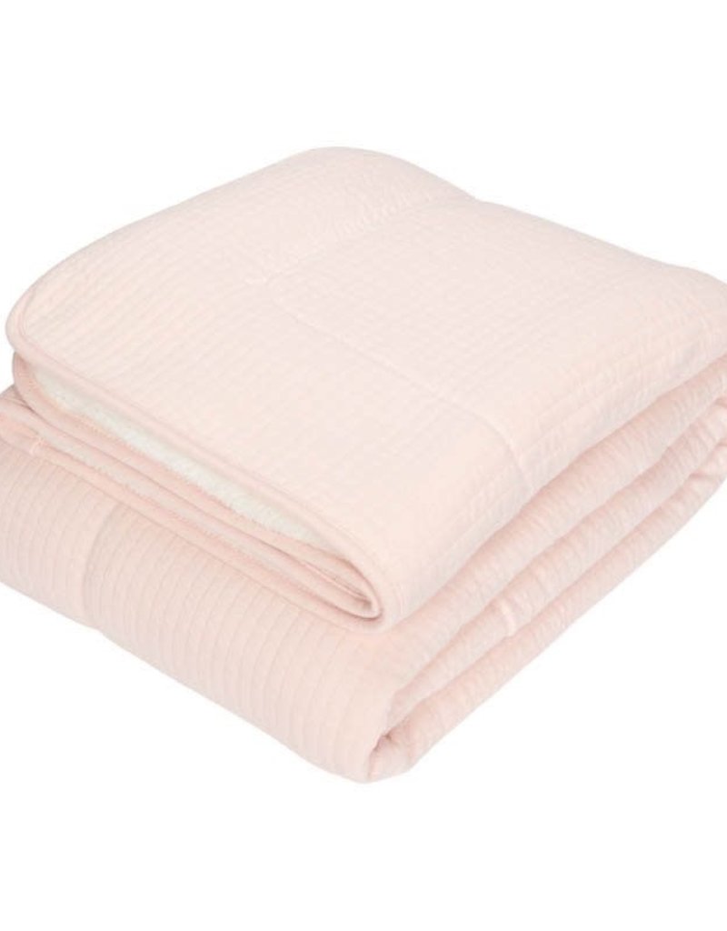 Little Dutch Couverture de lit bébé Pure Soft Pink