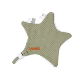 Little Dutch Knuffeldoek ster Pure Olive