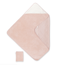 Bemini Badcape 90x90cm small print blush bamboo