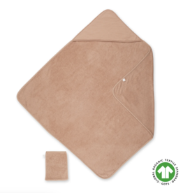 Bemini Badcape 90x90cm natural terry bio