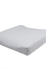 Bemini Waskussenhoes 50x75cm mix grey pady quilted jersey