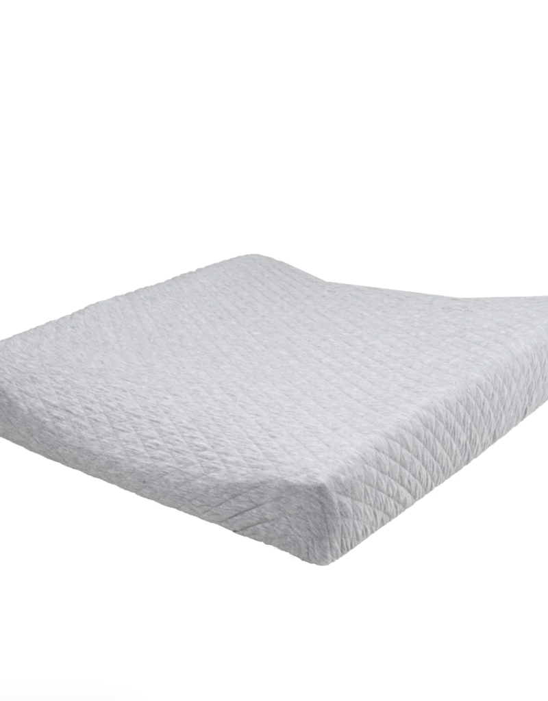 Bemini Waskussenhoes 50x75cm mix grey pady quilted jersey