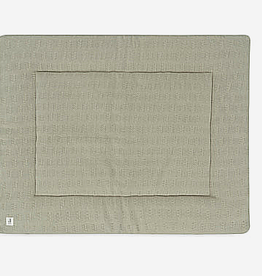 Jollein Tapis de parc 75x95cm Grain Knit - Olive Green