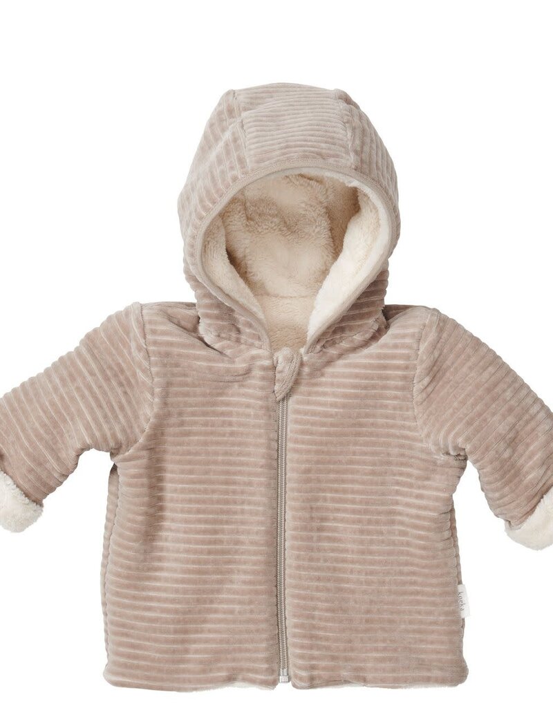 Koeka Veste bébé reversible Vik clay