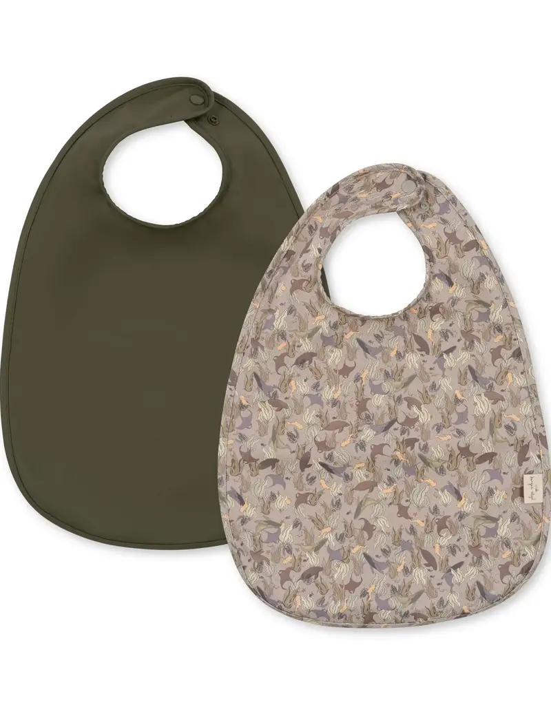 Konges Sløjd 2 Pack Dinner Bibs - Le Grand Bleu