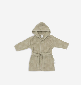 Jollein Bathrobe Terry Miffy Jacquard - Olive Green