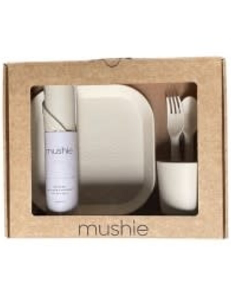 Mushie Set repas - Ivory