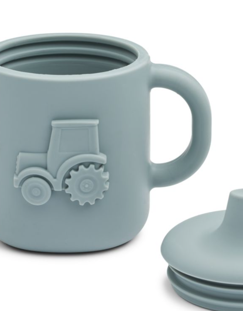 Liewood Amelio Silicone Sipy Cup - Blue Fog