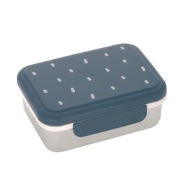 Lässig Lunchbox Stainless Steel, Happy Prints Blauw