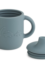 Liewood Gobelet en silicone Neil - DINO WHALE BLUE