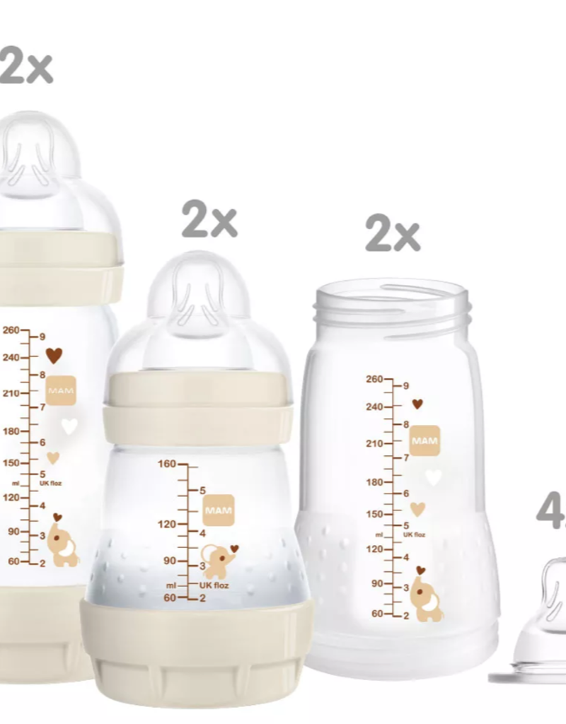 Easy Start™ anti-colique - Lot biberons Flow Ivory - Décoration Babycenter