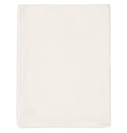 Jollein Couverture Berceau 75x100cm Basic Knit - Ivory/Coral Fleece